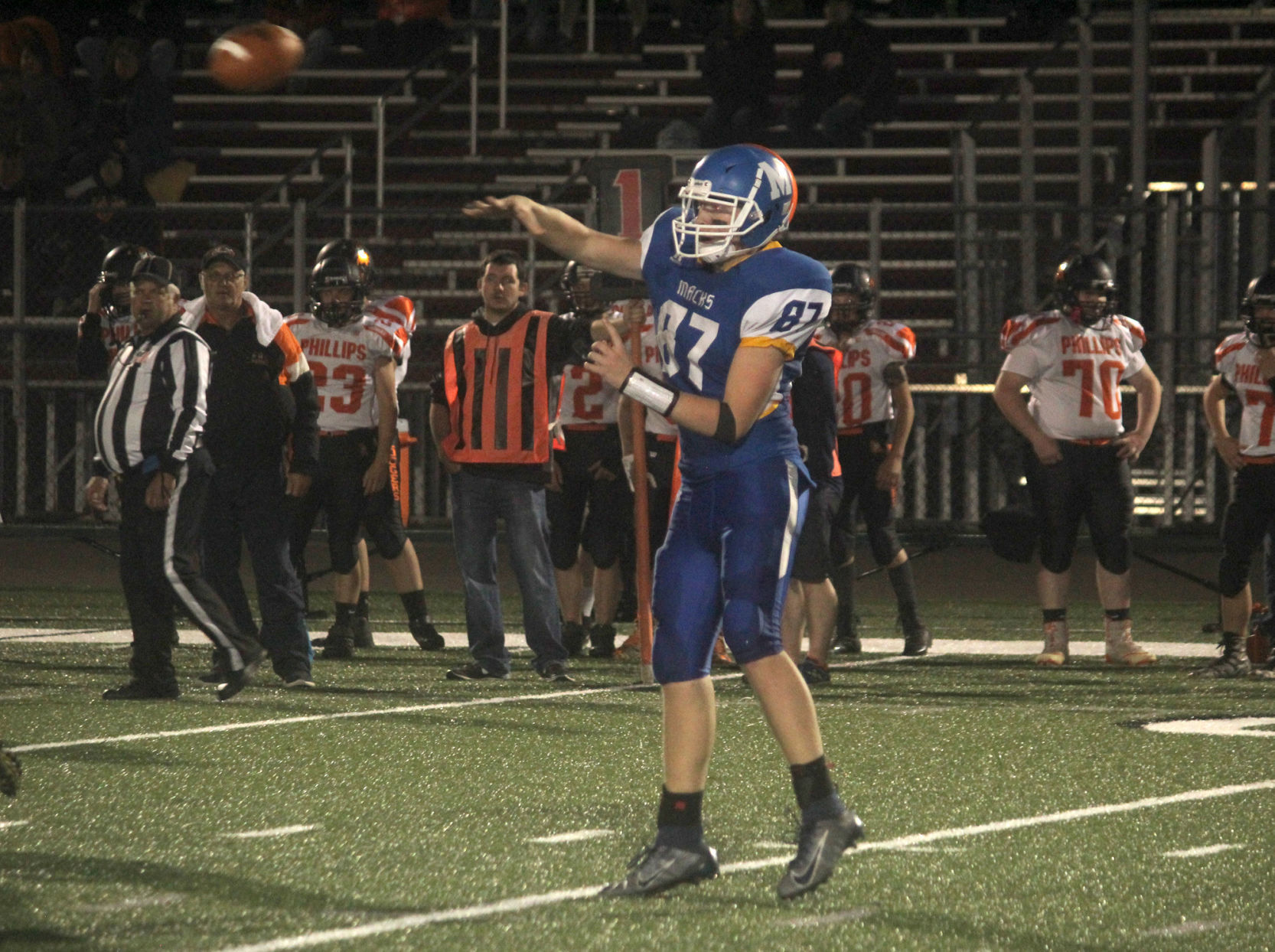Phillips at McDonell football 9-27-19